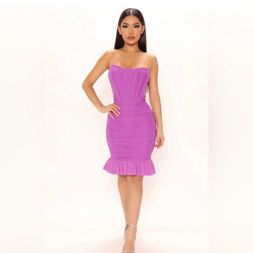 Fashion nova - Divine Feminine Bandage Mini Dress